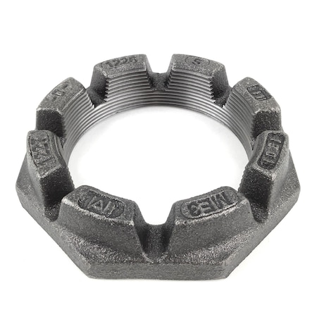 Euclid Nut, Spindle, Axle, Front, 3-1/2-12 Thread X 1-1/8 Thick E2550